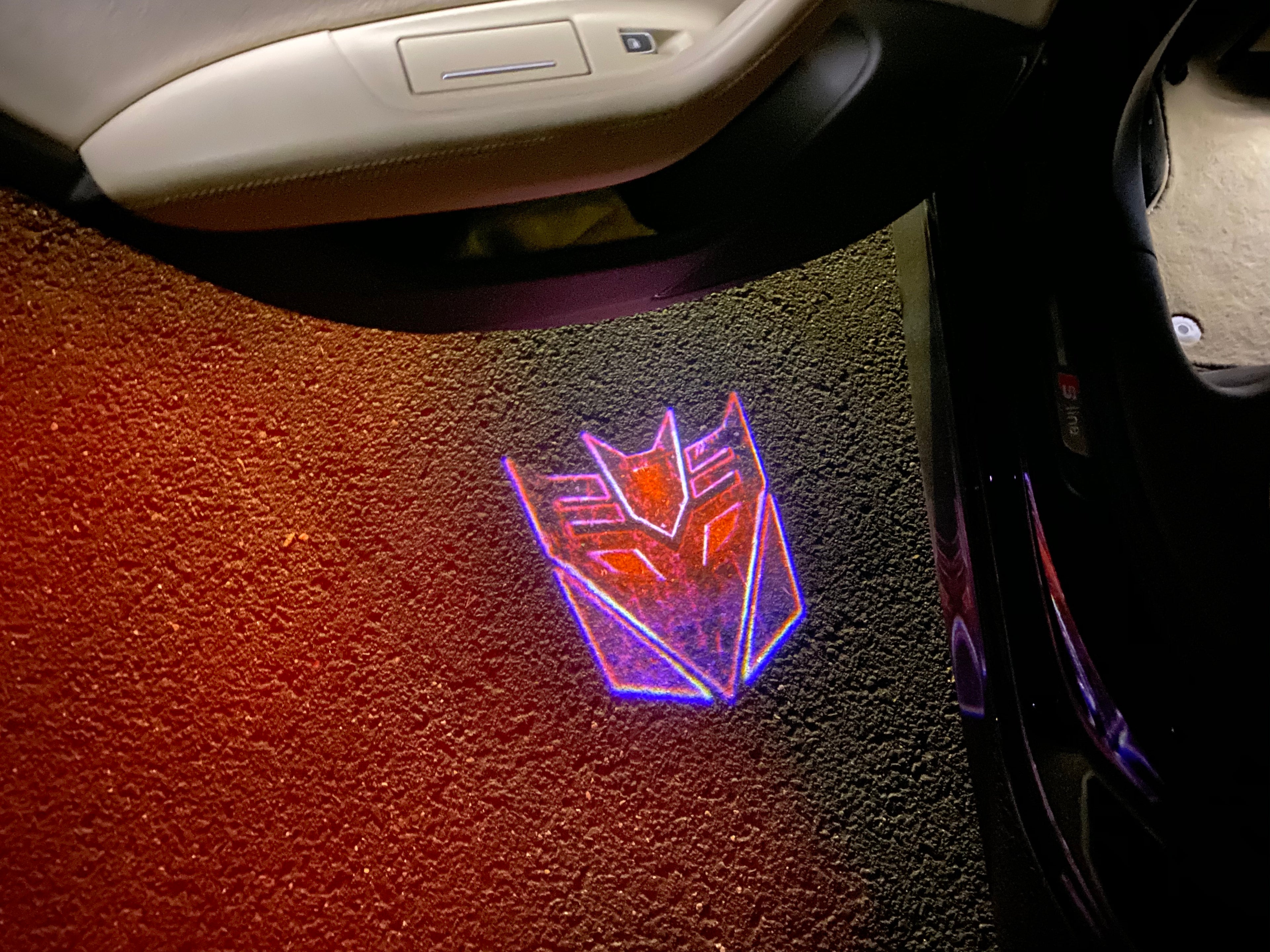 Transformers Logo Nr.263 (quantité 1 = 2 Logo Films /2 feux de porte)