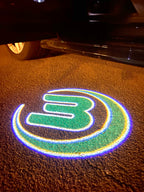 Football CLUB VfL Wolfsburg Logo Nr.258  (quantity 1 = 2 Logo Films /2 door lights）