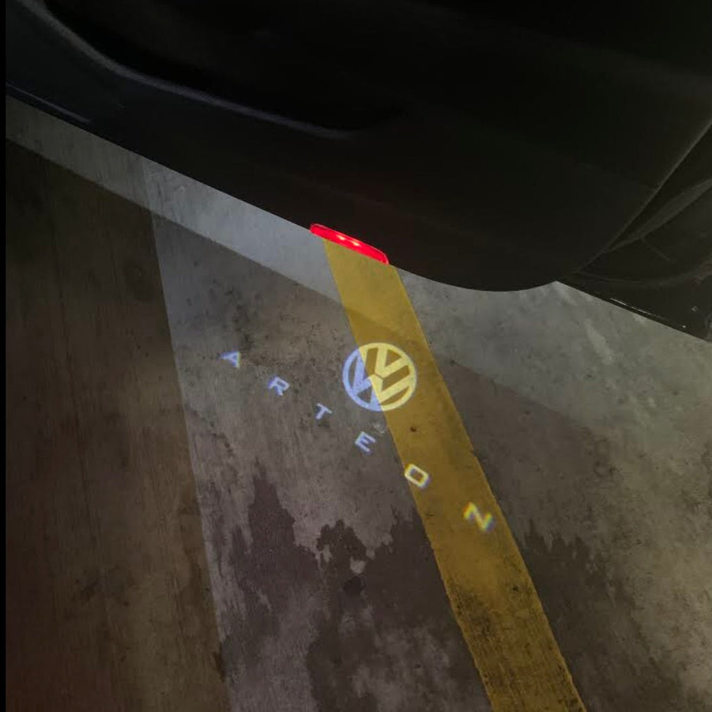Volkswagen Arteon Türleuchten Logo Nr. 84 (Menge 1 = 2 Logofilme /2 Türleuchten)