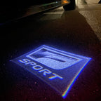 RC F LOGO PROJECROTR LIGHTS Nr.02 (Menge 1 = 1 Sets/2 Türleuchten)