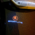 SPORT LINE LOGO PROJECTOT LIGHTS Nr.05 (quantità 1 = 2 Logo Film / 2 luci porta)
