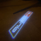 AUDI LOGO PROJECTOT LIGHTS Nr.19 (quantité 1 = 2 Logo Films /2 feux de porte)