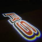 AUDI LOGO PROJECTOT LIGHTS Nr.19 (quantité 1 = 2 Logo Films /2 feux de porte)