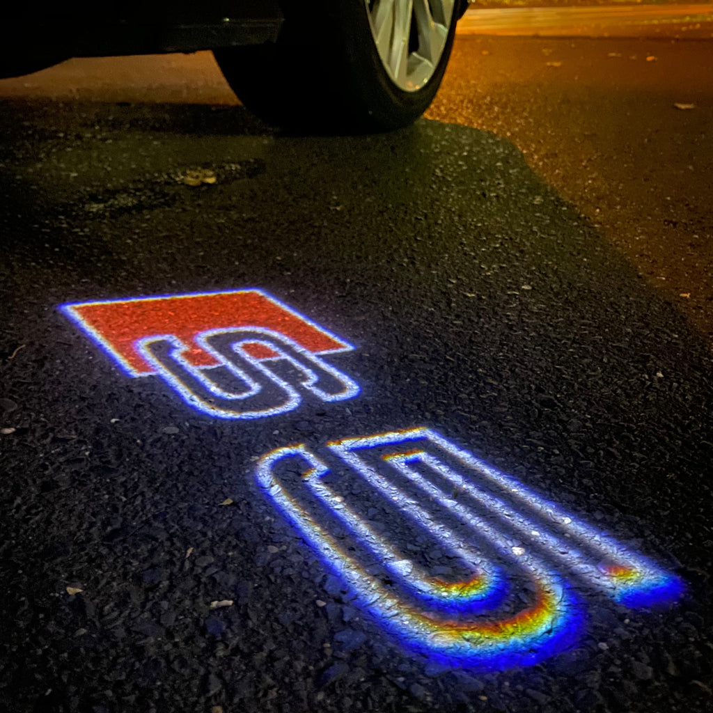 S5 LOGO PROJECTOT LIGHTS Nr.19 (Menge 1 = 2 Logofilme /2 Türleuchten)