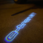 AUDI LOGO PROJECTOT LIGHTS Nr.19 (quantité 1 = 2 Logo Films /2 feux de porte)