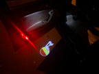 JAGUAR R LOGO PROJECROTR LIGHTS Nr.63  (quantity 1 = 1 sets/2 door lights)