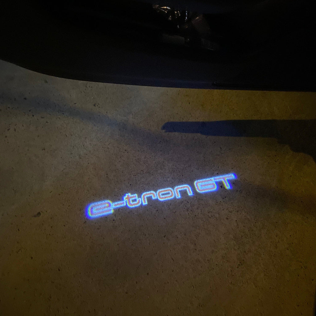AUDI LOGO PROJECTOT LIGHTS Nr.19 (quantité 1 = 2 Logo Films /2 feux de porte)