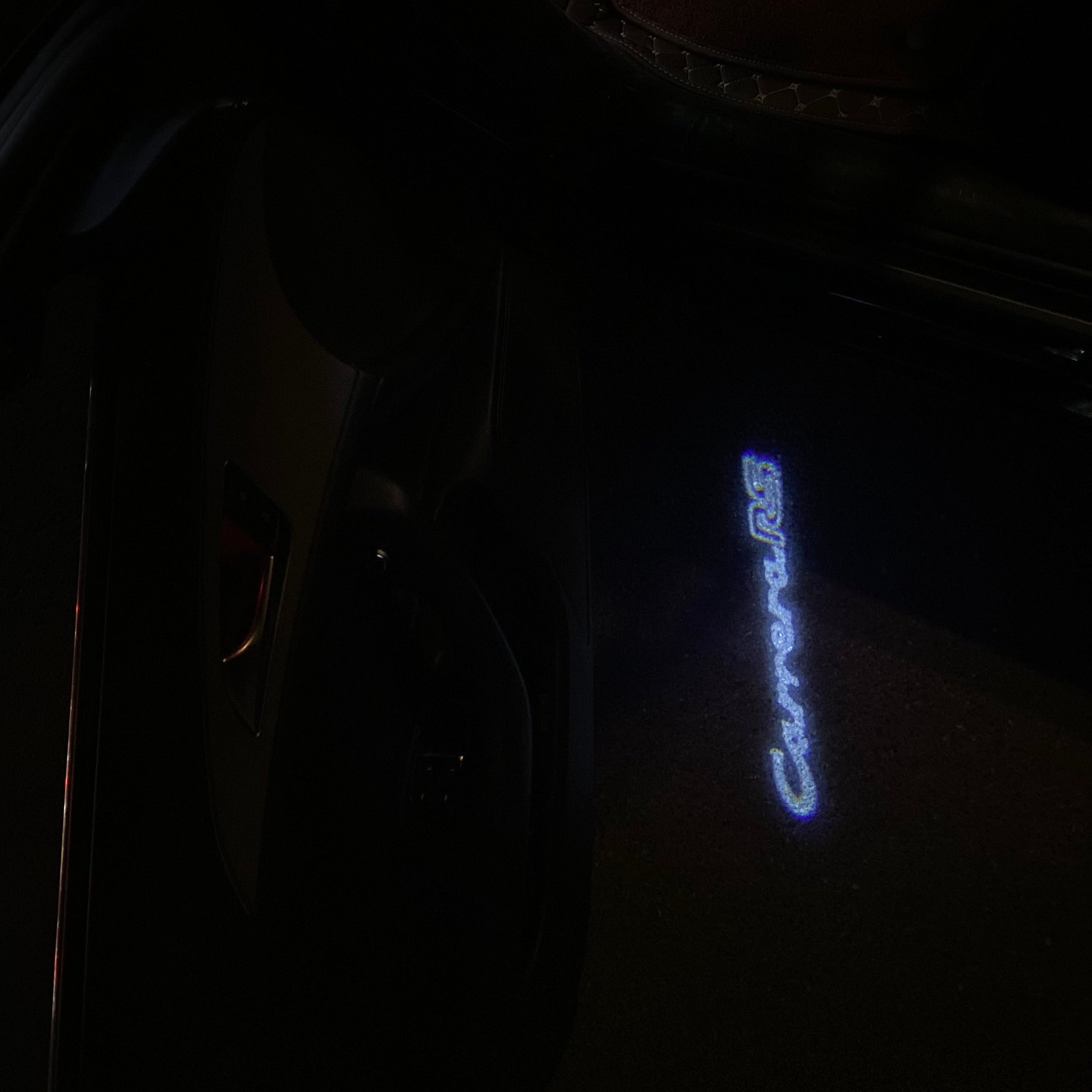 PORSCHE Carrera  LOGO PROJECTOT LIGHTS Nr.8081(quantity  1 =  2 Logo Film /  2 door lights)