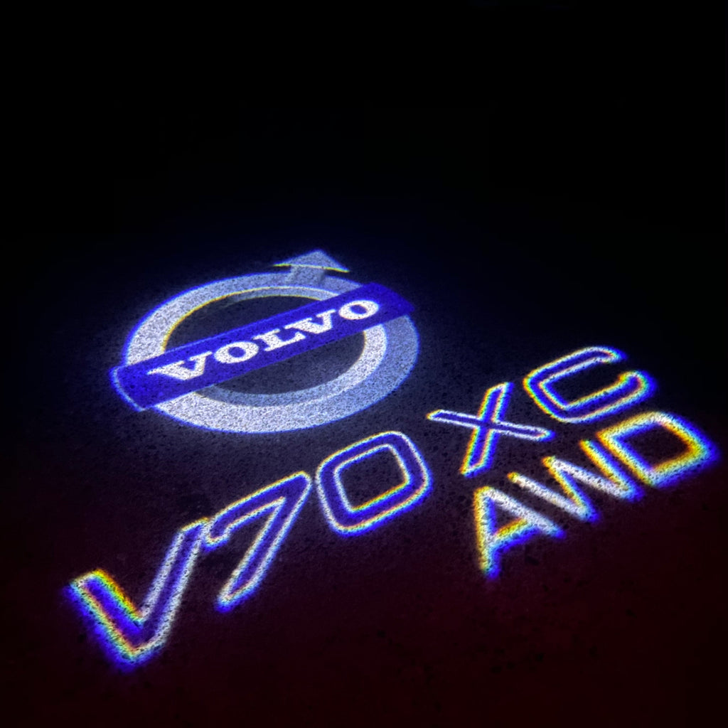 LUCES DE PROYECTOR DE LOGO V70 Nr.06 (cantidad 1 = 2 Película de Logo / 2 luces de puerta)