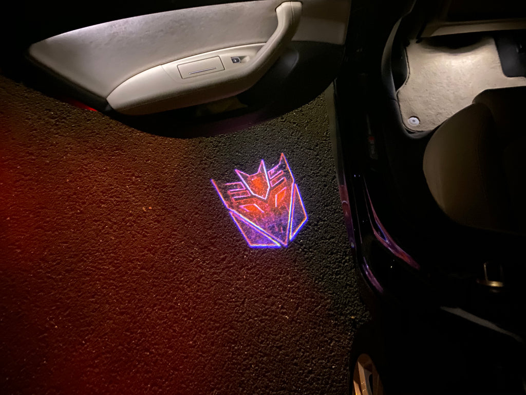 Transformers Logo Nr.263 (quantité 1 = 2 Logo Films /2 feux de porte)