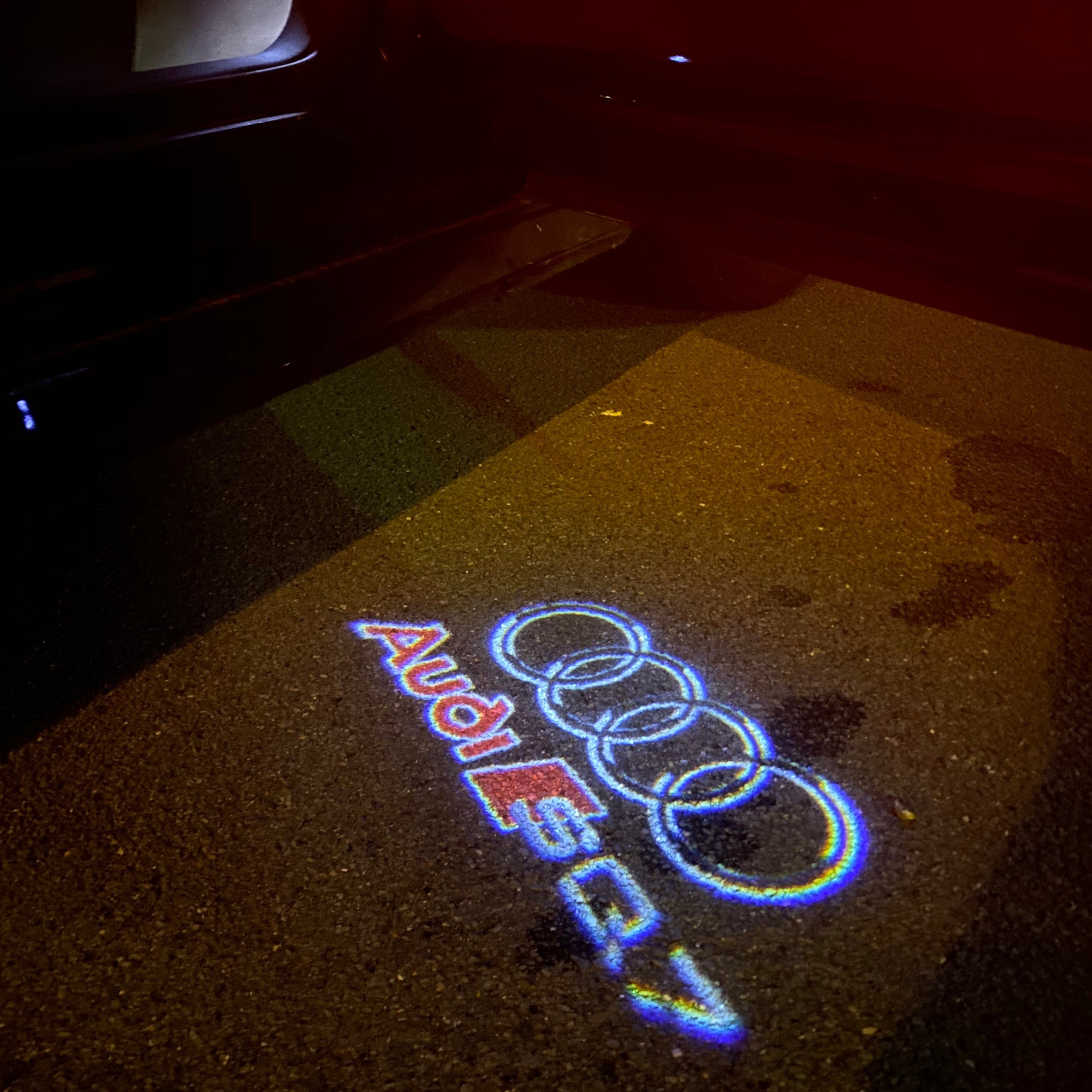 SQ7 LOGO PROJECTOT LIGHTS Nr.256 (Menge 1 = 2 Logofolien /2 Türleuchten)