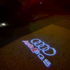 AUDI LOGO PROJEKTOT LIGHTS Nr.253 (Menge 1 = 2 Logo Films /2 Türlichter im Kombi 652899;