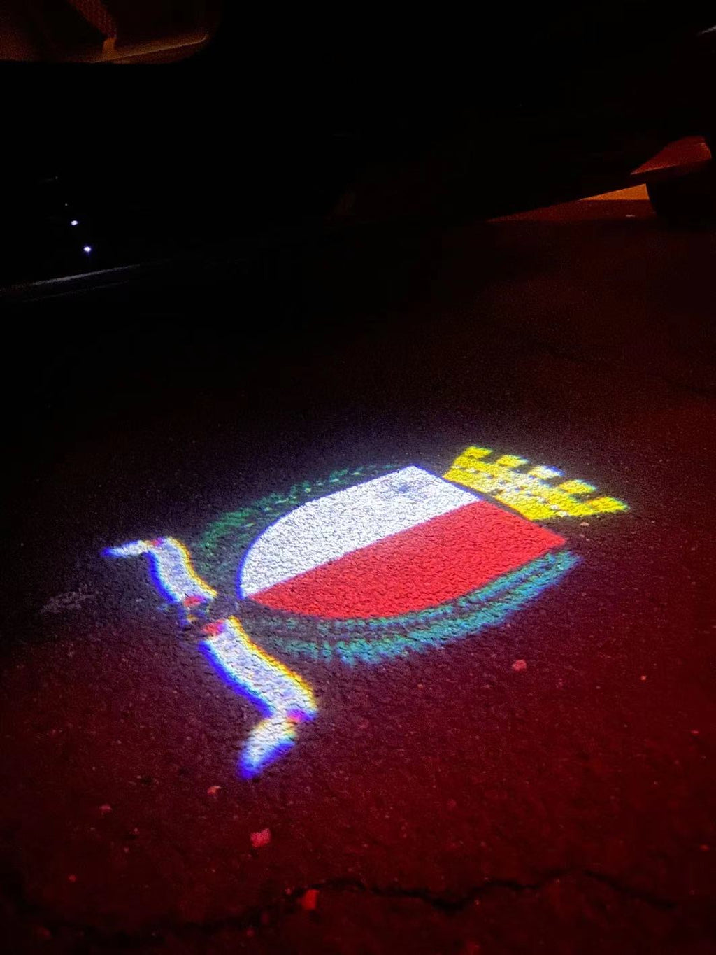 Malta Repubblika ta' Malta Nationalflagge Logo (Menge 1 = 1 Sätze / 2 Logo Film / Kann von Lichtern andere Logos ersetzen)