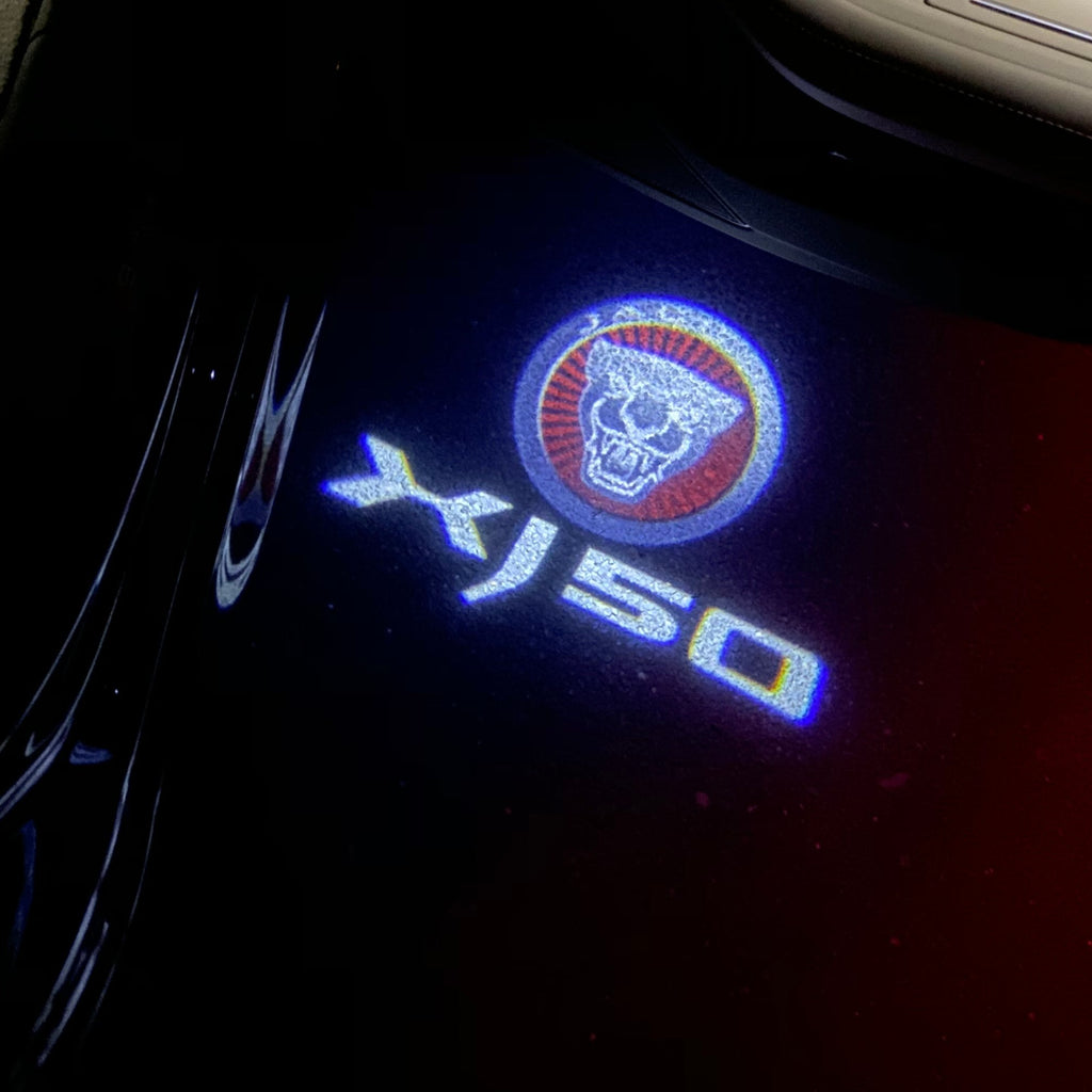 JAGUAR XJ 50 LOGO PROJECROTR LIGHTS Nr.103  (quantity 1 = 1 sets/2 door lights)
