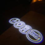 AUDI LOGO PROJECTOT LIGHTS Nr.19 (quantité 1 = 2 Logo Films /2 feux de porte)