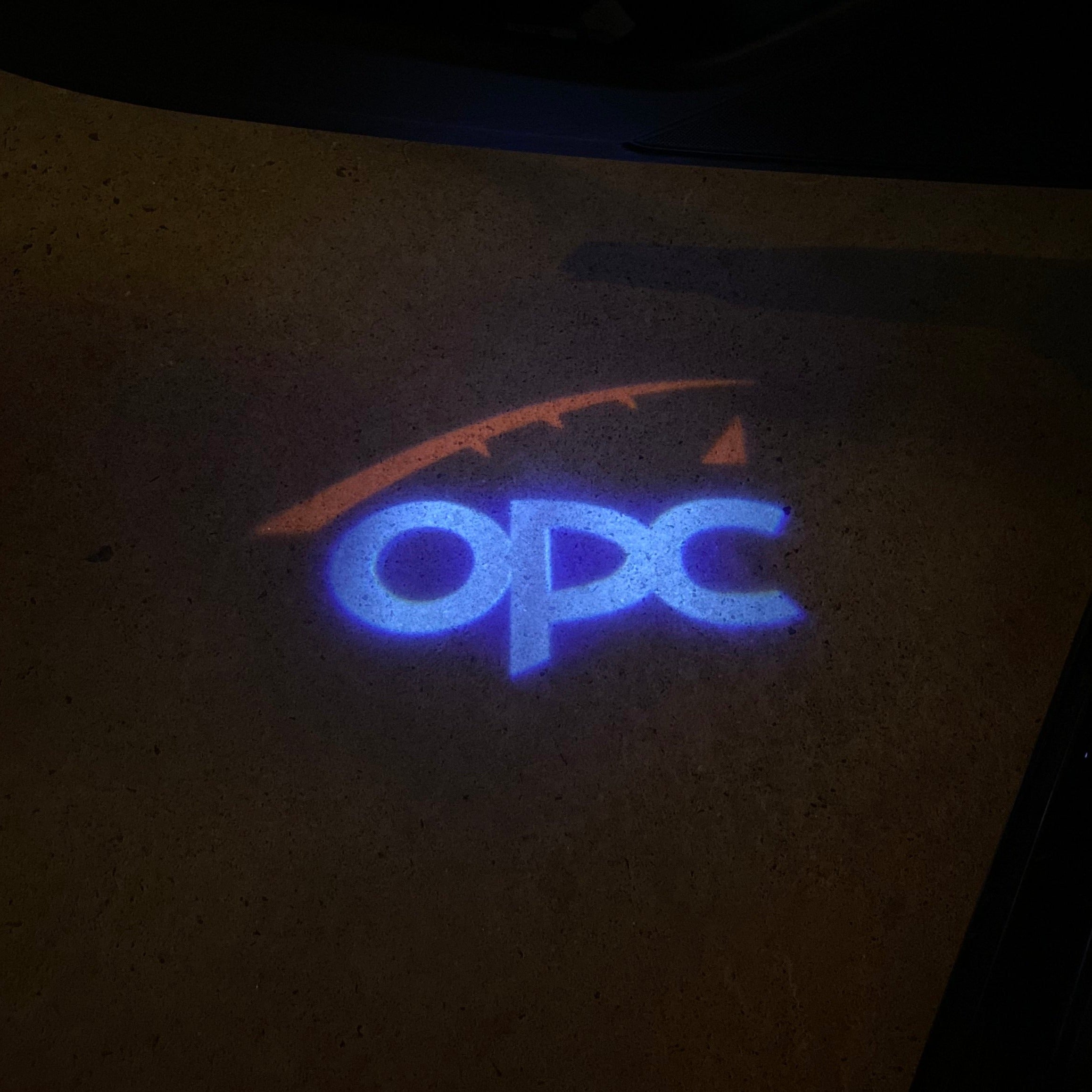 Opel Insignia OPC  LOGO PROJECROTR LIGHTS Nr.1429 (quantity 1 = 1 sets/2 door lights)