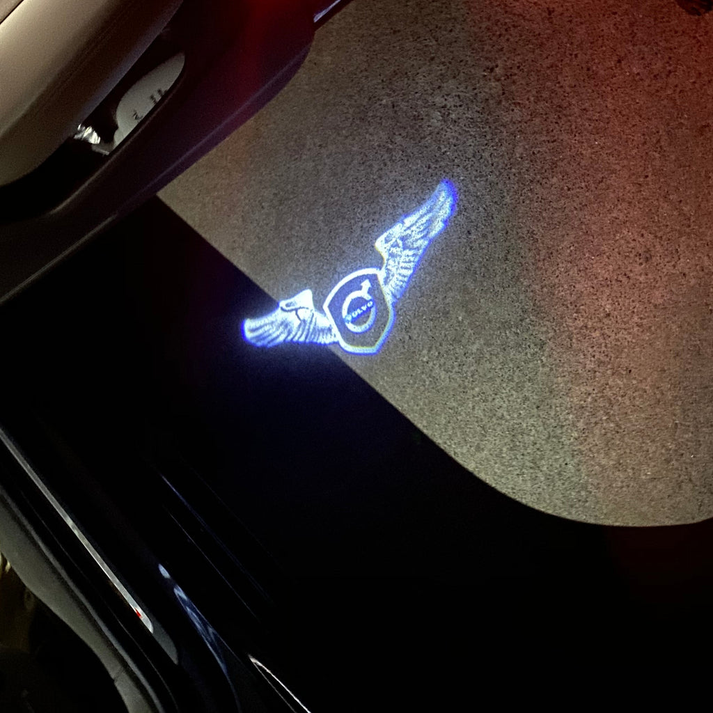 Volvo Original LOGO PROJECROTR LIGHTS Nr.126 (quantity  1 =  2 Logo Film /  2 door lights)