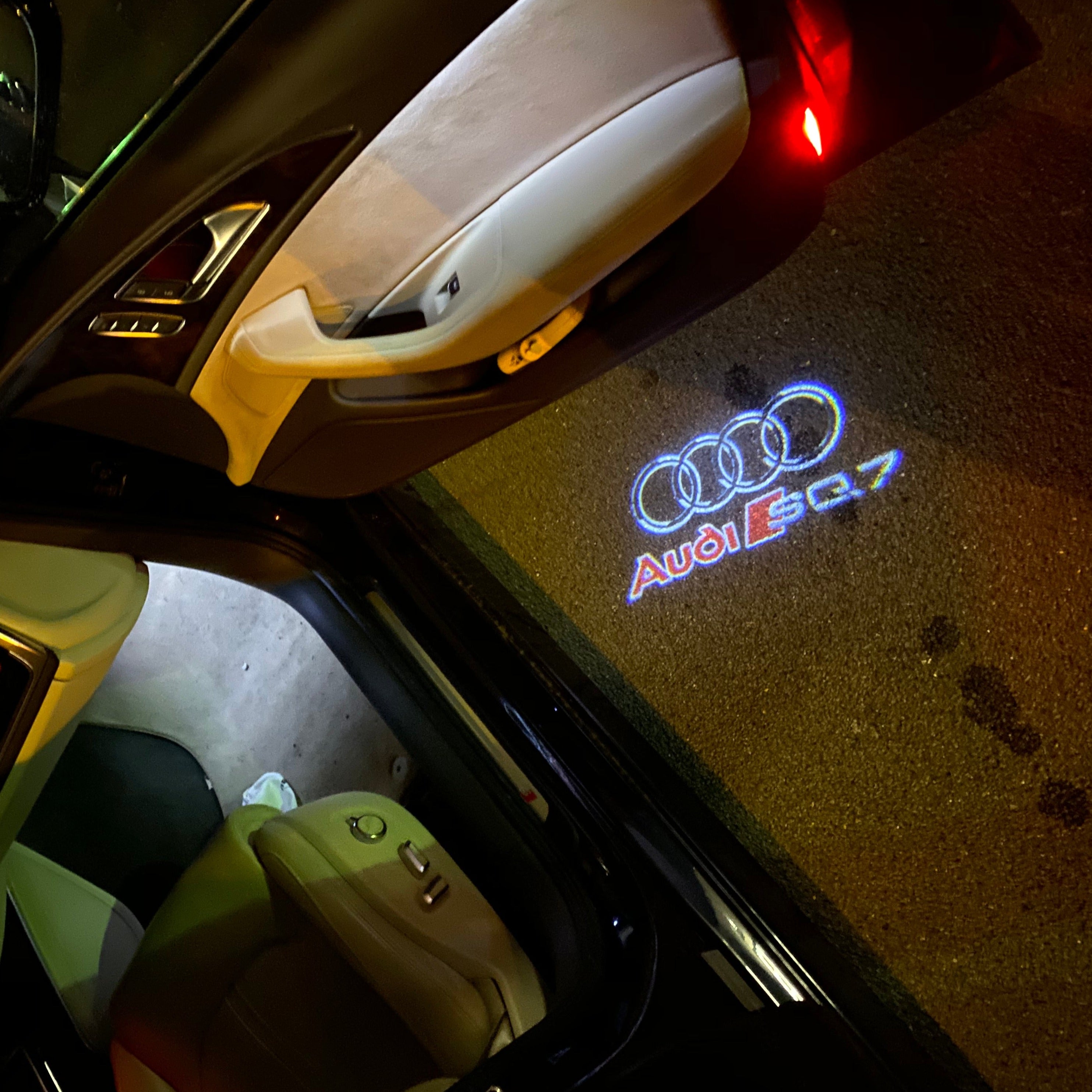 SQ7 LOGO PROJECTOT LIGHTS Nr.256 (Menge 1 = 2 Logofolien /2 Türleuchten)