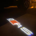 AUDI LOGO PROJECTOT LIGHTS Nr.19 (quantité 1 = 2 Logo Films /2 feux de porte)