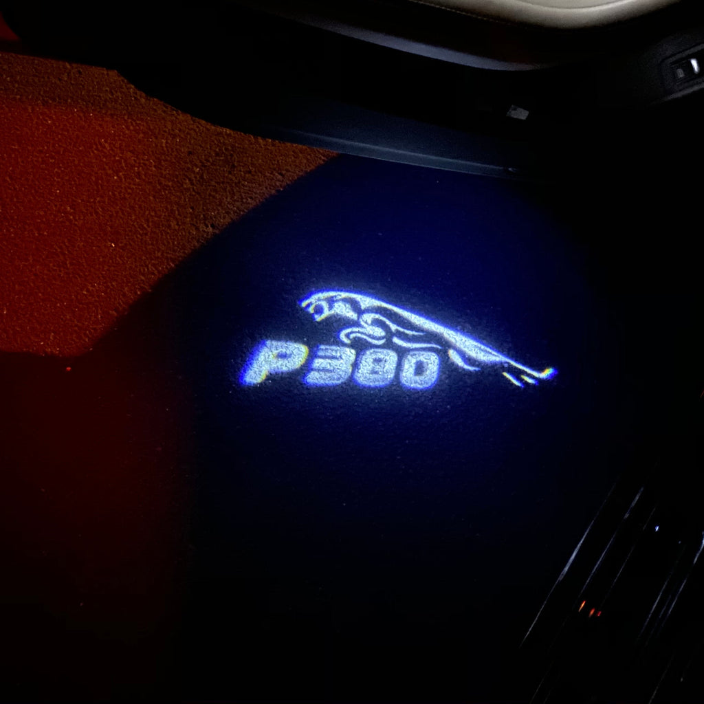 JAGUAR P300 LOGO PROJECROTR LIGHTS Nr.85  (quantity 1 = 1 sets/2 door lights)