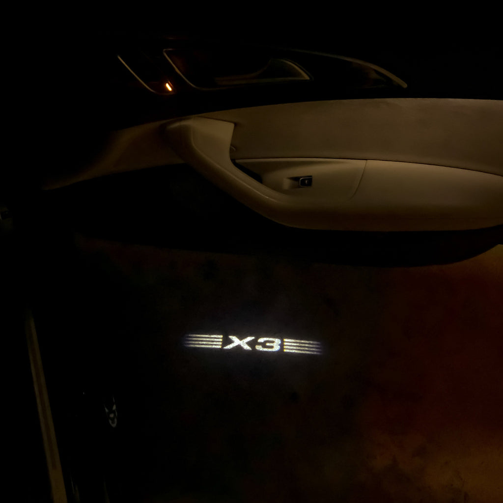 BMW X3 LOGO PROJECTOR LIGHTS Nr.21 (quantité 1 = 1 ensembles / 2 feux de porte)