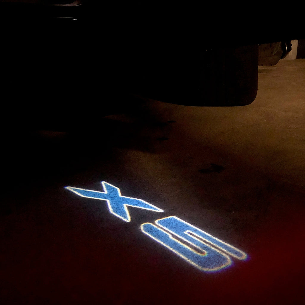 BMW X5 logo projecteur no 19 (qty 1 = 1 set / 2 Door Lights)