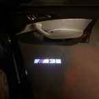 ÉCLAIRAGE DE PROJECTEUR BMW M3 LOGO Nr.24 (quantité 1 = 1 jeux / 2 feux de porte)