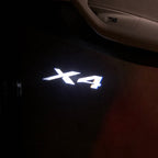 BMW X4 LOGO PROJECTOT LIGHTS Nr.26 (quantité 1 = 1 ensemble/2 feux de porte)