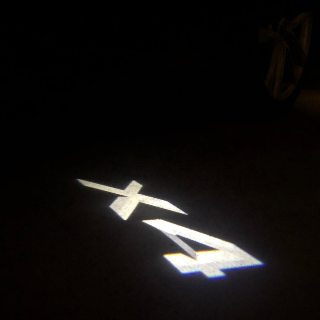 BMW X4 LOGO PROJECTOT LIGHTS Nr.26 (quantité 1 = 1 ensemble/2 feux de porte)