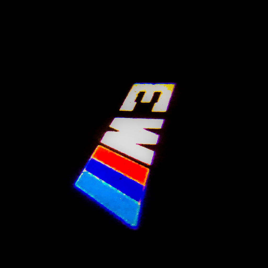 BMW M3 LOGO PROJECTOR LIGHTS Nr.25 (quantité 1 = 1 jeux / 2 feux de porte)