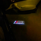 BMW M8 LOGO PROJECTOT LIGHTS Nr.05 (quantity 1 = 1 sets/2 door lights)