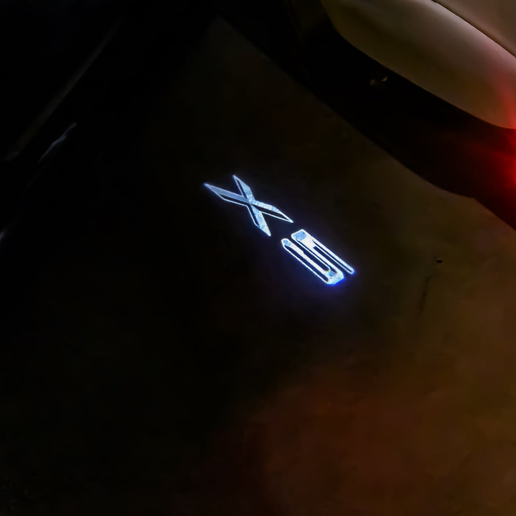 BMW X5 LOGO PROJECTOT LIGHTS Nr.18 (quantity 1 = 1 sets/2 door lights)