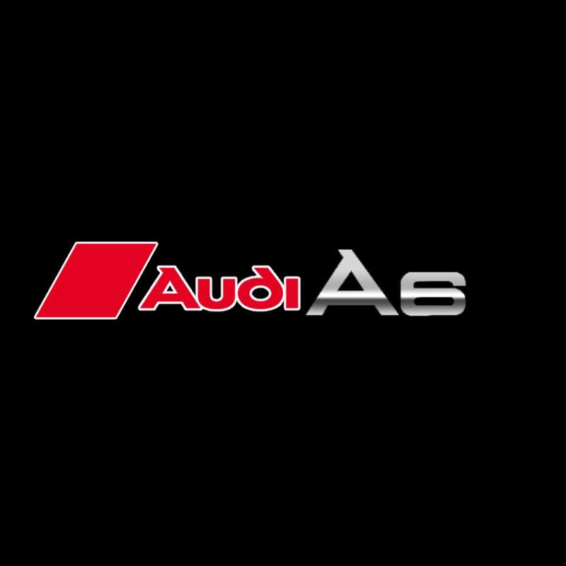 AUDI logo PROJECTOT LIGHTS nr. 40 (Quantité 1 = 2 films de Logo / 2 lumières de porte）