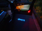 SKODA YETI LOGO LIGHTS Nr.59 (Menge 1 = 2 Logo Film / 2 Türlichter)