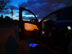 SKODA LOGO PROJECTOT LIGHTS Nr.16(quantità 1 = 2 Logo Film / 2 luci porta)