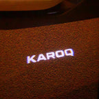 SKODA KAROQ LOGO LUCI Nr.115 (quantità 1 = 2 Logo Film / 2 luci porta)