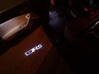 SKODA VRS LOGO PROJECTOT LIGHTS Nr.28(quantità 1 = 2 Logo Film / 2 luci porta)