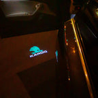 SKODA KAROQ LOGO PROJECTOT LIGHTS Nr.79 (quantità 1 = 2 Logo Film / 2 luci porta)