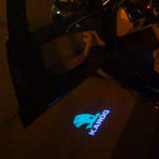 SKODA KAROQ LOGO PROJECTOT LIGHTS Nr.79 (quantità 1 = 2 Logo Film / 2 luci porta)