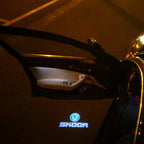 SKODA LOGO PROJECTOT LIGHTS Nr.14 (quantità 1 = 2 Logo Film / 2 luci porta)