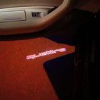 AUDI LOGO PROJECTOT LIGHTS Nr.95 (Menge 1 = 2 Logofolien /2 Türleuchten)