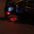 Volkswagen Door lights Skull Logo  Nr. 16   (quantity 1 = 2 Logo Films /2 door lights）