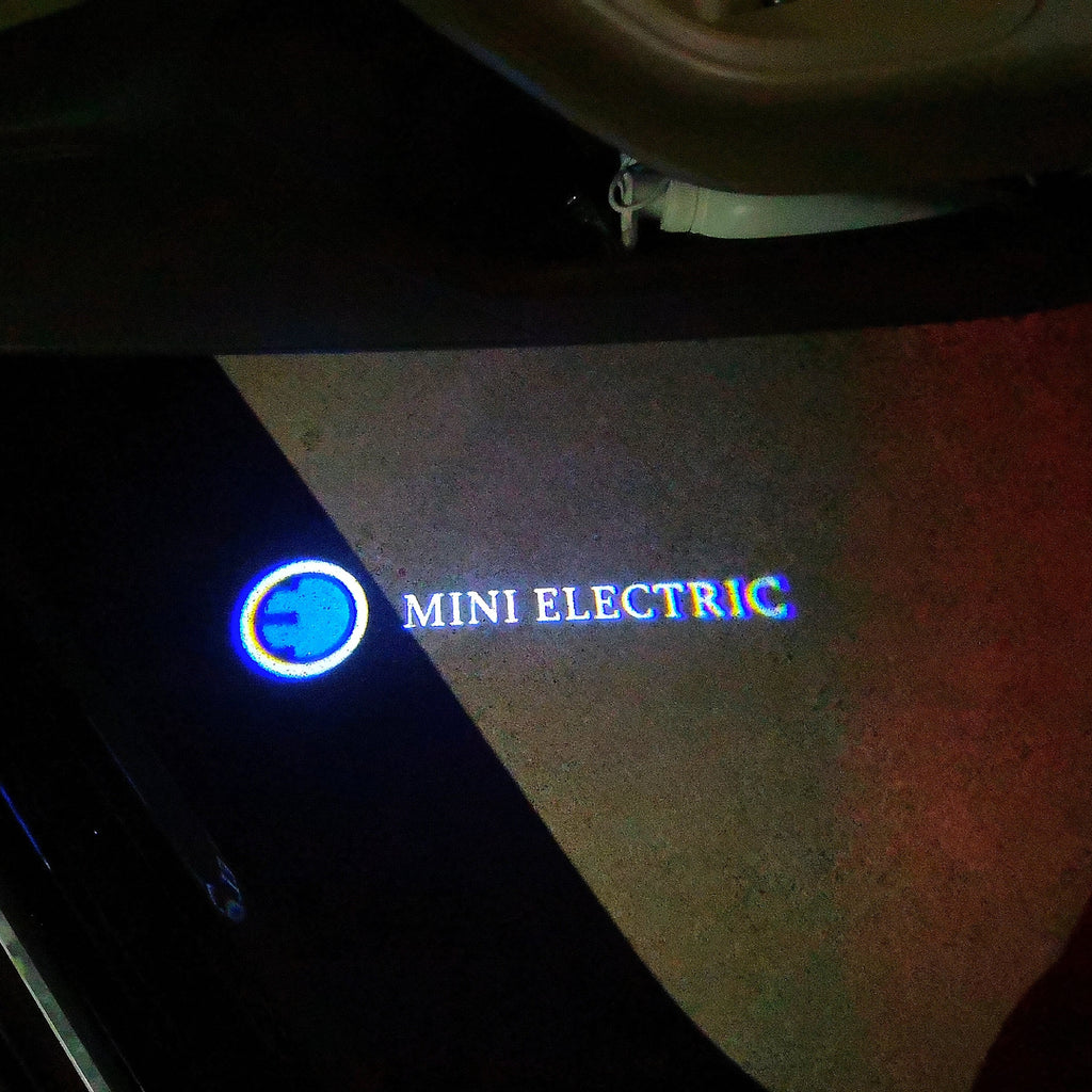 MINI LUCES ELÉCTRICAS DE PROYECTOR DE LOGOTIPO N ° 62 (cantidad 1 = 2 Película de Logo / 2 luces de puerta)