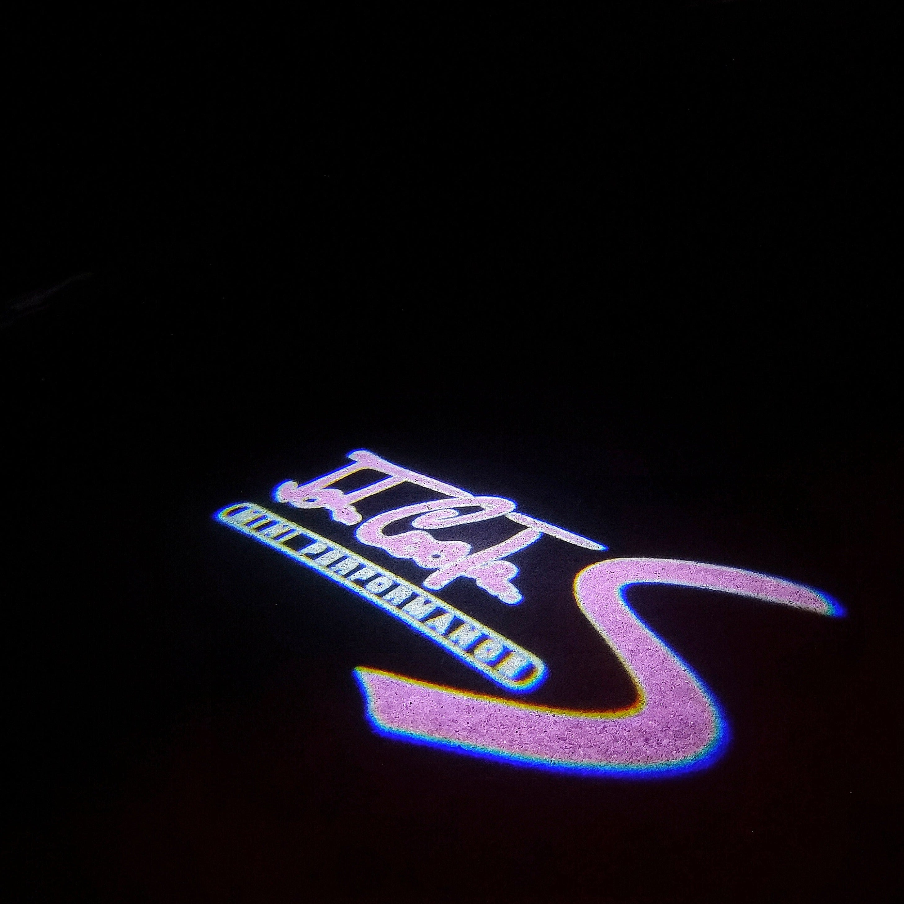 LOGOTIPO DE JOHN COOPER PROJECROTR LIGHTS Nr.107 (cantidad 1 = 2 logo película / 2 luces de puerta)
