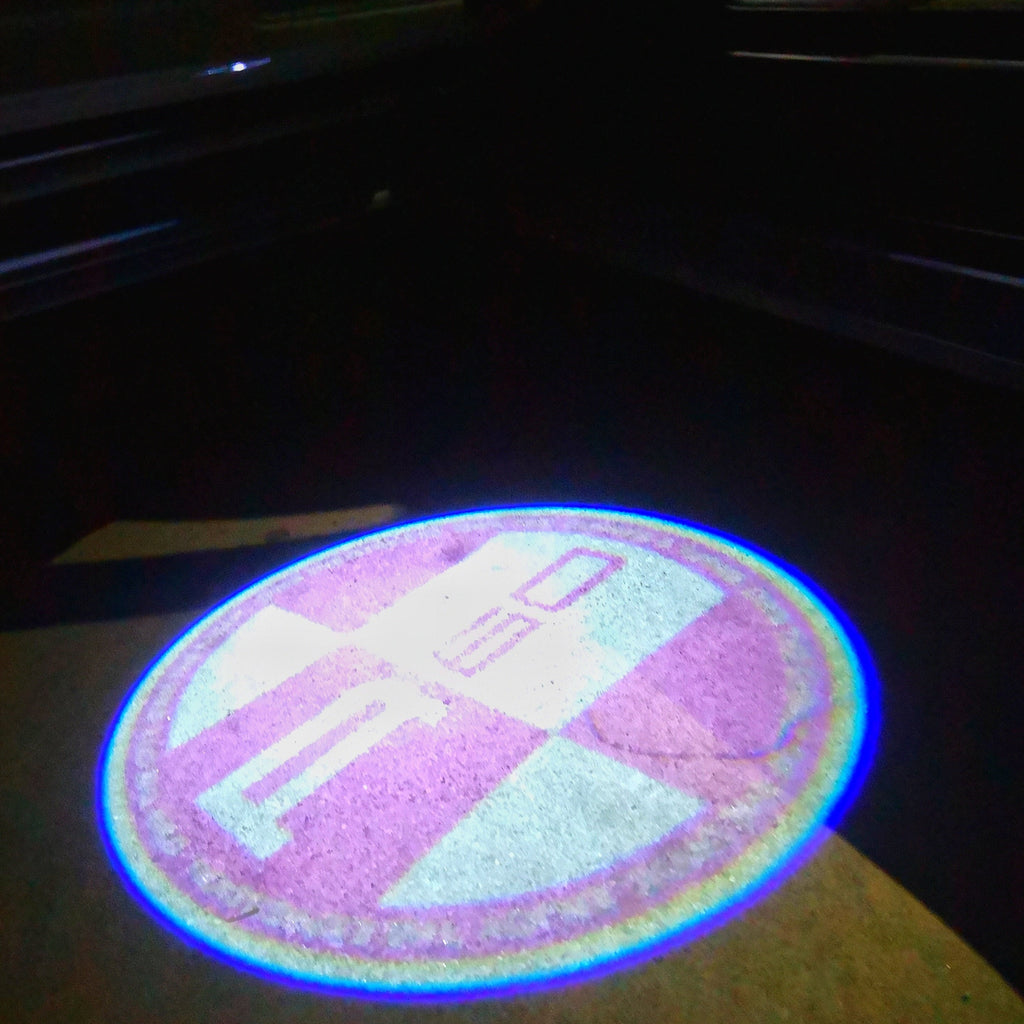 MINI R 60 LOGO PROJECROTR LIGHTS Nr.154 (cantidad 1 = 2 logo película / 2 luces de puerta)