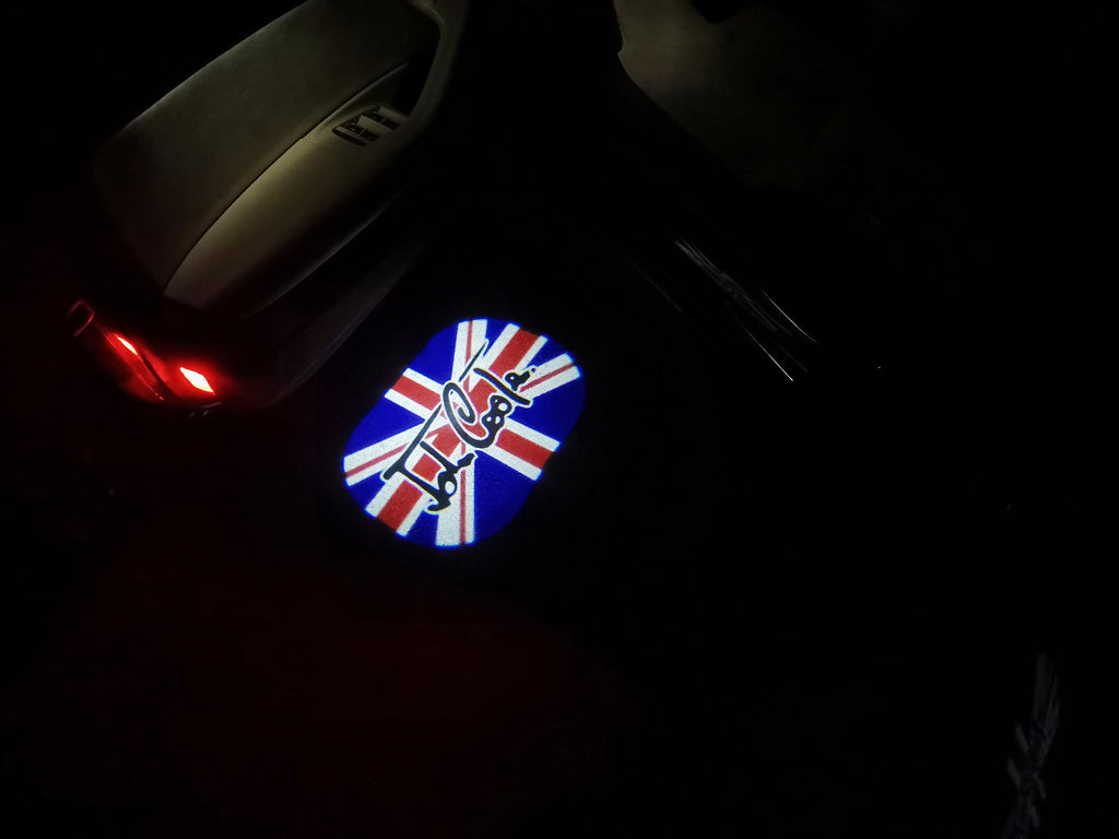 JOHN COOPER LOGO PROJECROTR LIGHTS Nr.86 (quantità 1 = 2 Logo Film / 2 luci porta)
