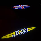 JOHN COOPER WORKS LOGO PROJECROTR LIGHTS Nr.117 (cantidad 1 = 2 logo película / 2 luces de puerta)
