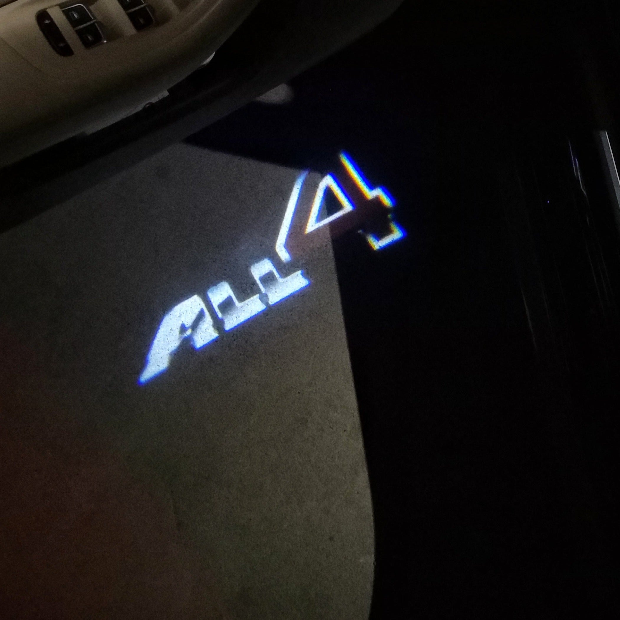 MINI ALL 4 LOGO PROJECROTR LIGHTS Nr.51 (cantidad 1 = 2 logo película / 2 luces de puerta)