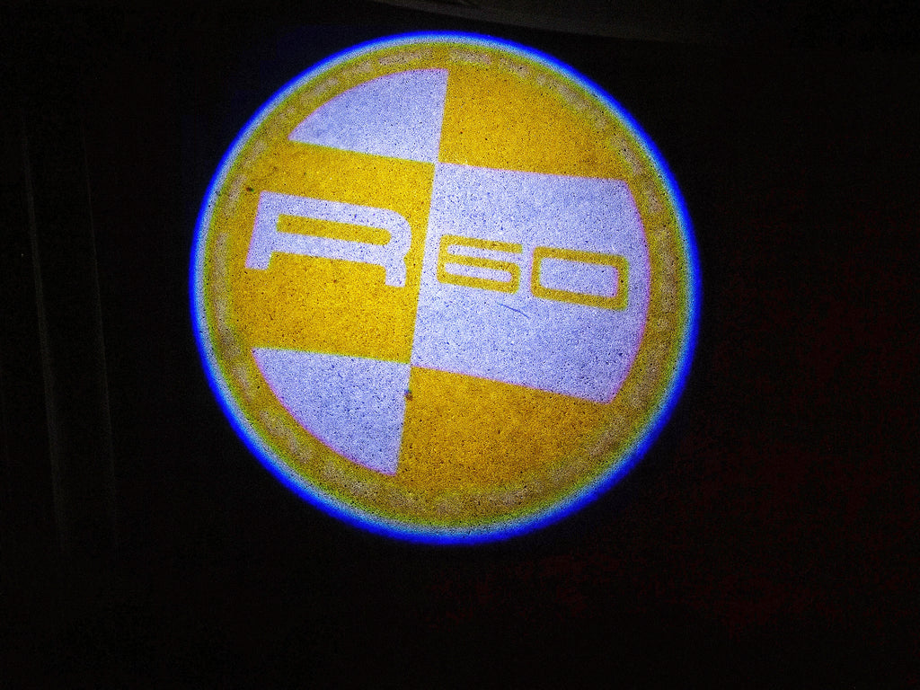 LUCES DE PROYECTOR CON LOGO MINI R60 Nr.153 (cantidad 1 = 2 Película de Logo / 2 luces de puerta)