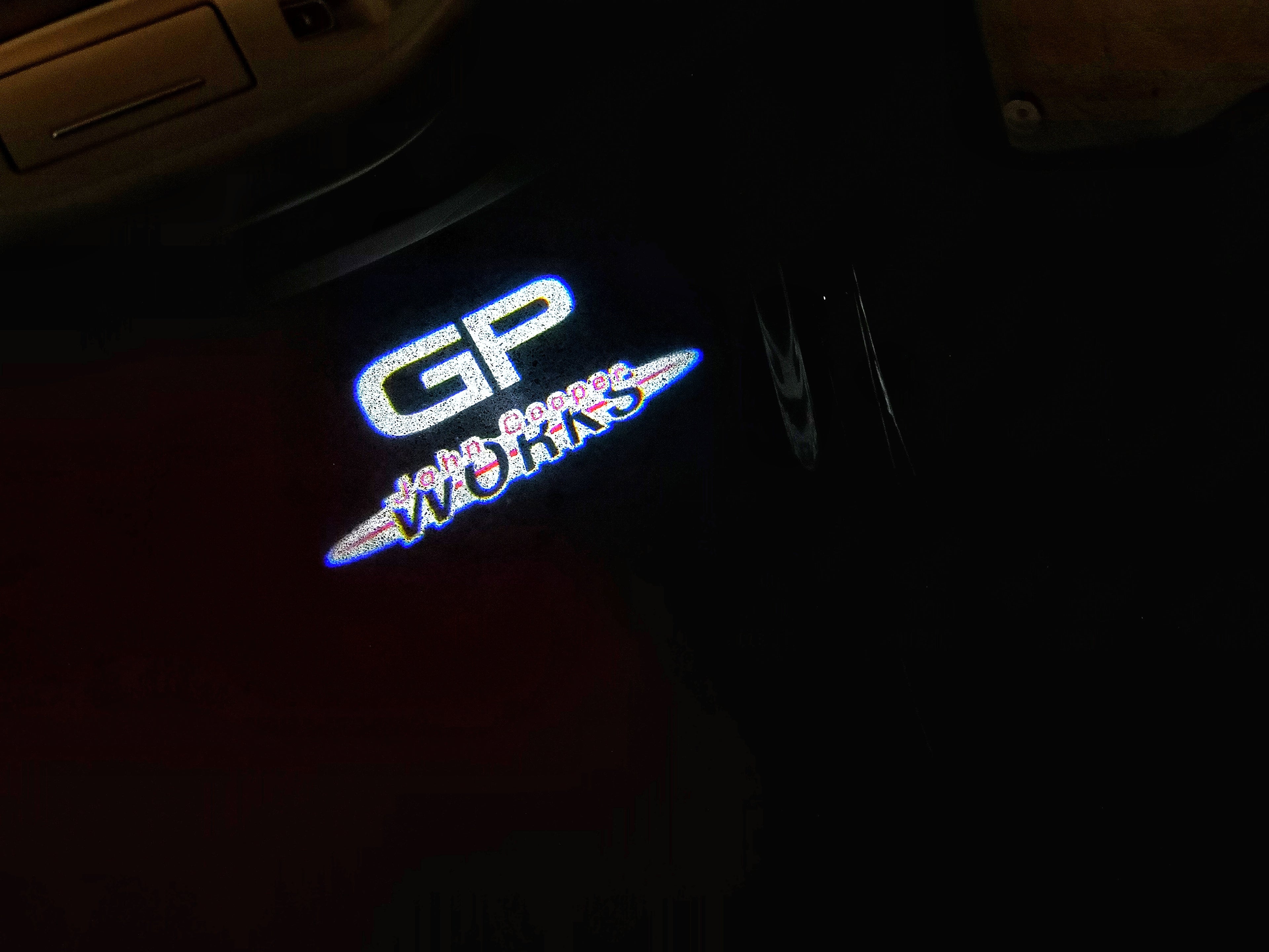 MINI GP LOGO PROJECROTR LIGHTS Nr.159 (quantità 1 = 2 Logo Film / 2 luci porta)